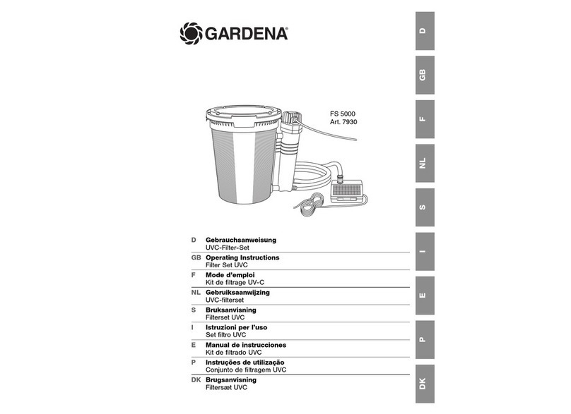 Gardena FS 5000 User manual