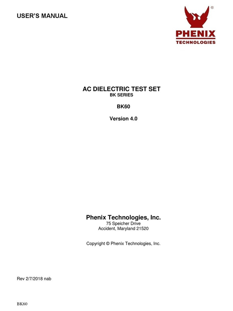 Phenix Technologies BK Series user manual