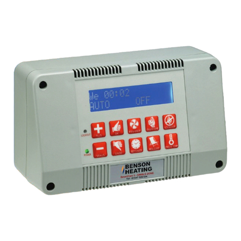 BENSON HEATING CP2 User handbook