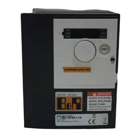 B&R ACOPOSinverter X64 manual