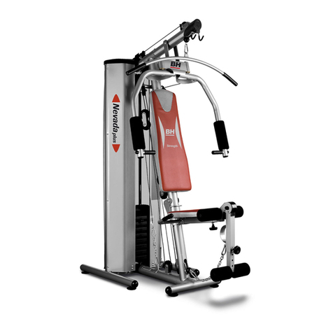BH FITNESS Nevada plus G119X Instructions for assembly and use