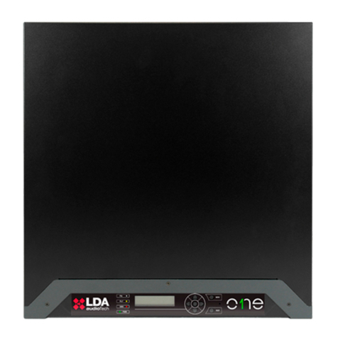Audio Tech LDA One user manual