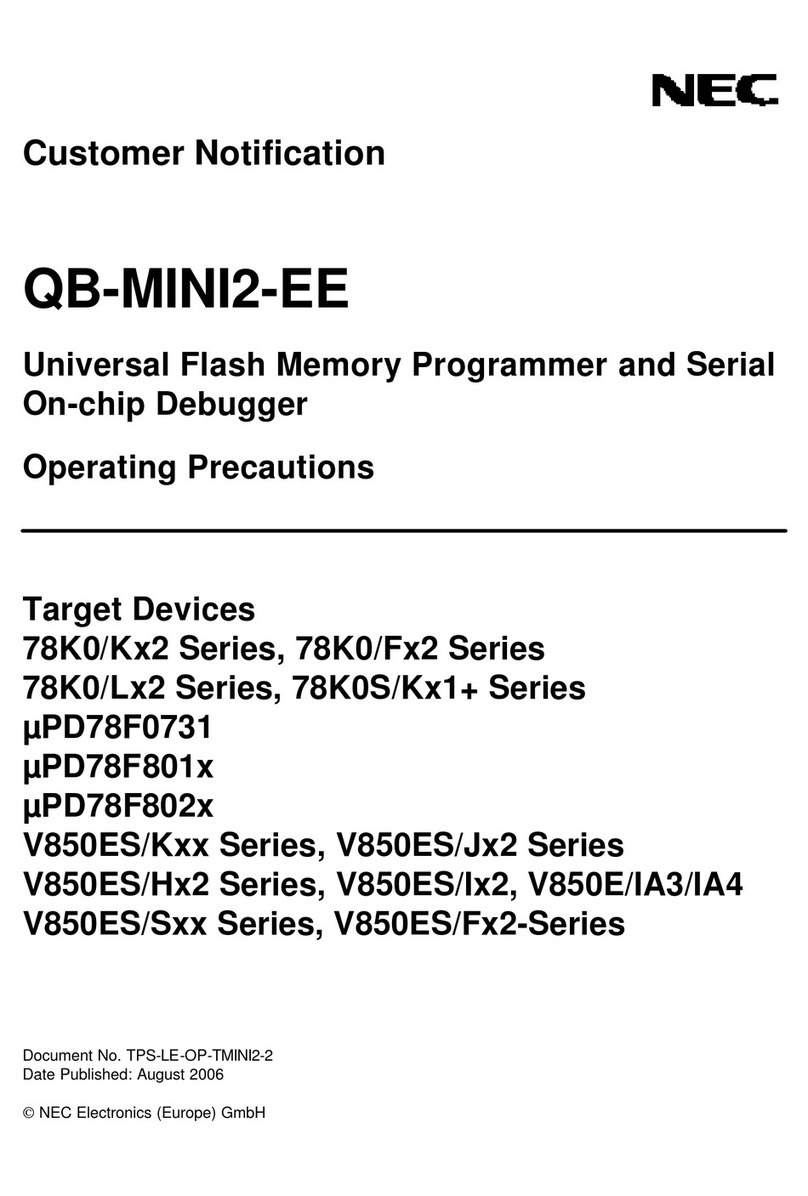 NEC QB-MINI2-EE Notification guide