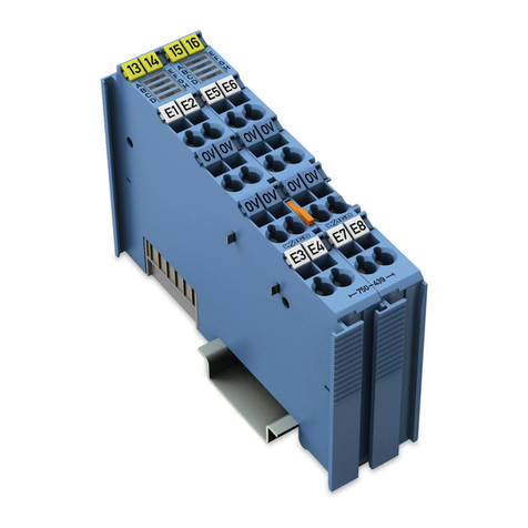 WAGO 750-439 User manual WAGO 750-439 User manual