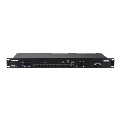 Shure DFR22 Quick start guide