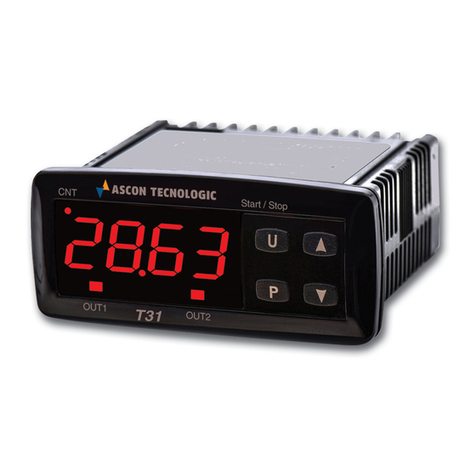 Ascon tecnologic T31 user manual