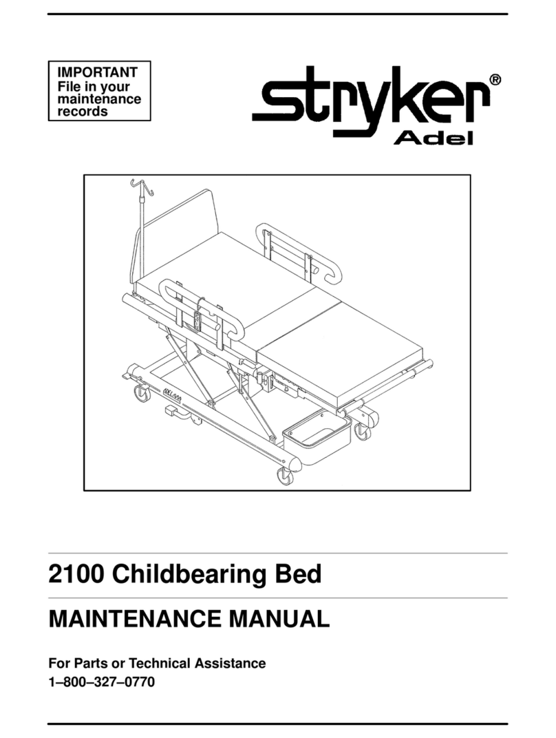Stryker 2100 Maintenance manual