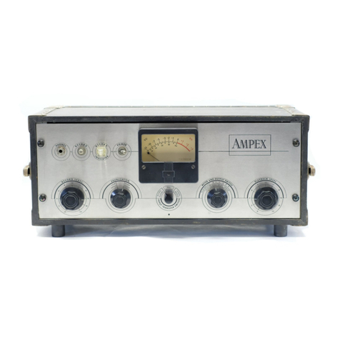 Ampex 351 Series User manual Ampex 351 Series User manual