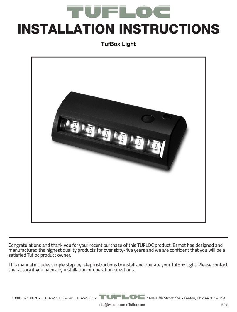 TUFLOC TufBox Light installation instructions