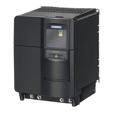 Siemens MM440 User manual