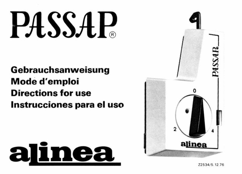 Passap alinea Manual