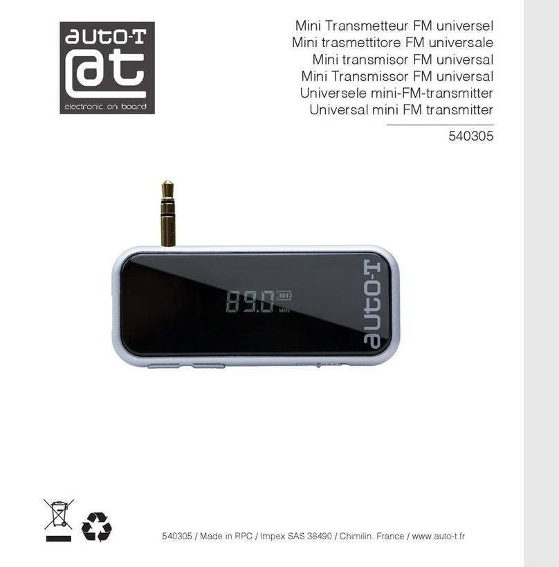 Auto-T 540305 quick start guide