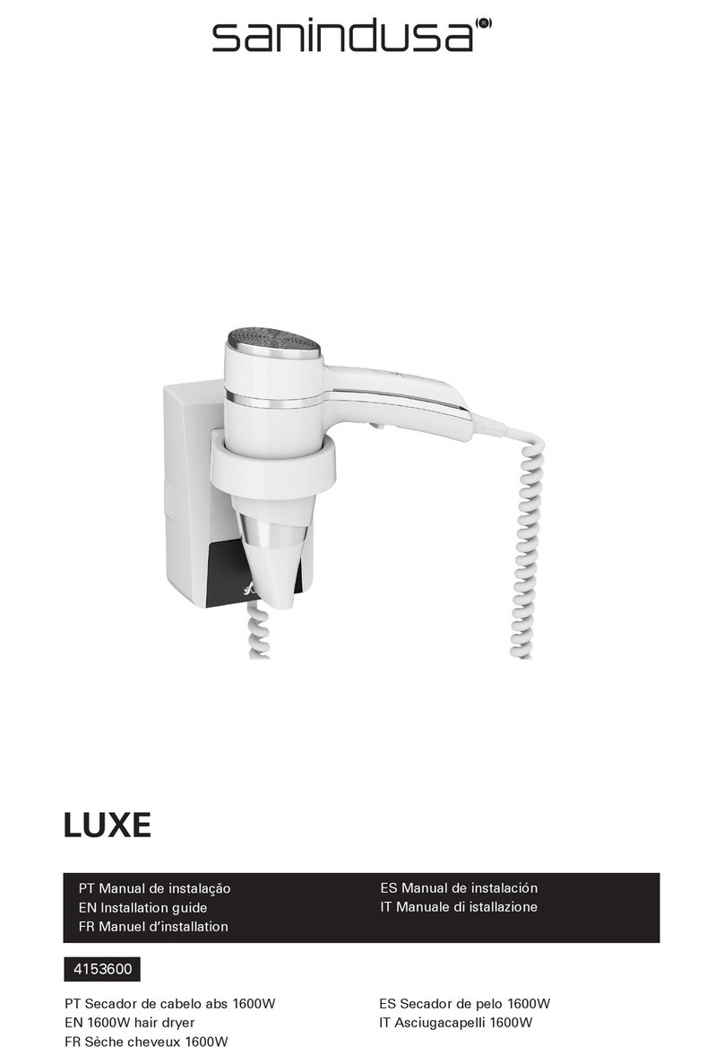sanindusa LUXE 4153600 installation guide