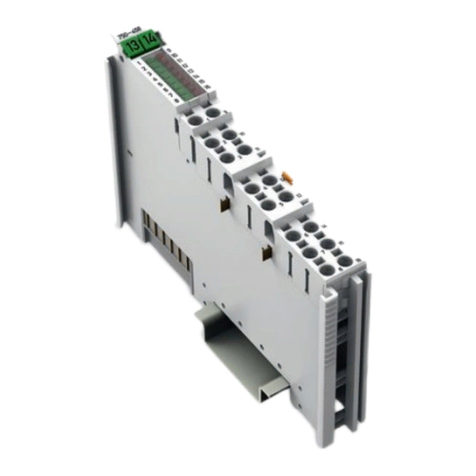 WAGO 750-458 User manual