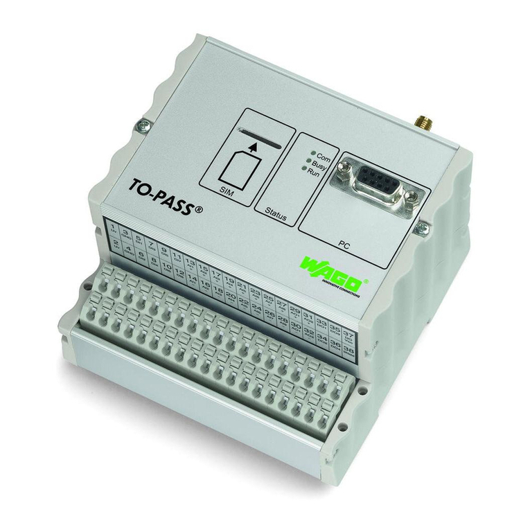 WAGO 761-216 User manual