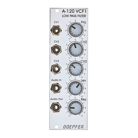 DOEPFER A-120  VCF 1 manual