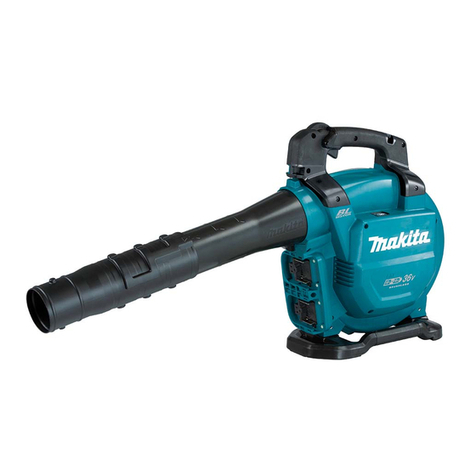 Makita DUB363 instruction manual