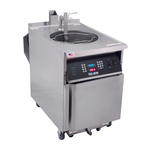 GILES GGF Series Installation and operating instructions