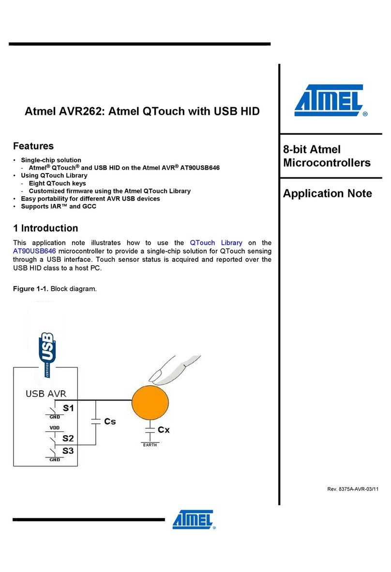 Atmel AVR262 Application note
