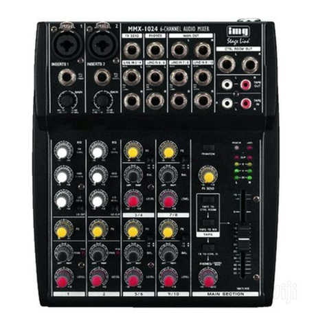 IMG STAGE LINE MMX-1024 User manual