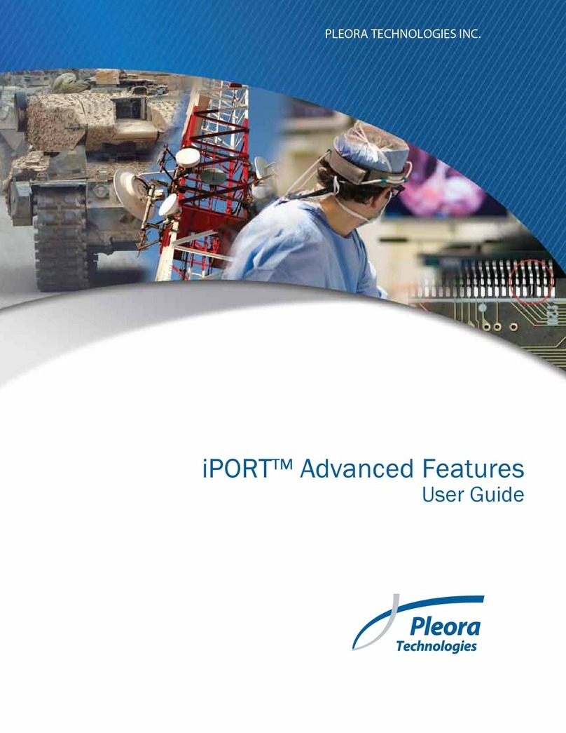 Pleora Technologies iPORT CL-Ten user guide