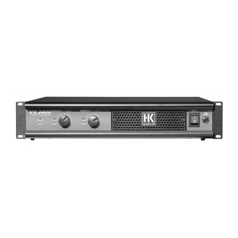 HK Audio VX SERIES manual