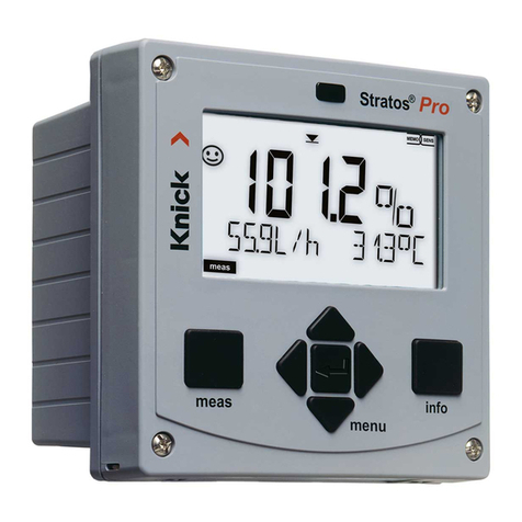Knick Stratos Pro A2 COND Series user manual