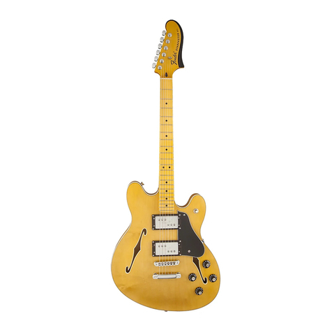 Fender Starcaster User manual
