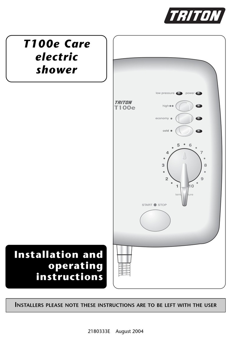 Triton T100e Care User manual