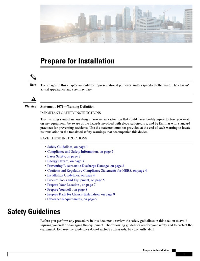 Cisco 8000 Series User manual Cisco 8000 Series User manual