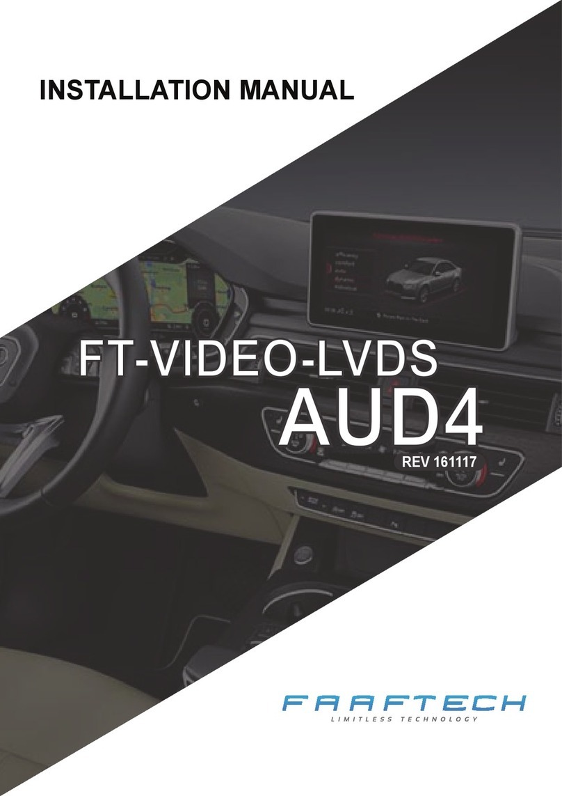FAAFTECH FT-VIDEO-LVDS AUD4 installation manual
