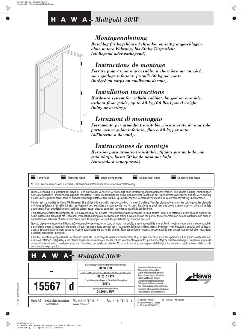 hawa Multifold 30/W User manual