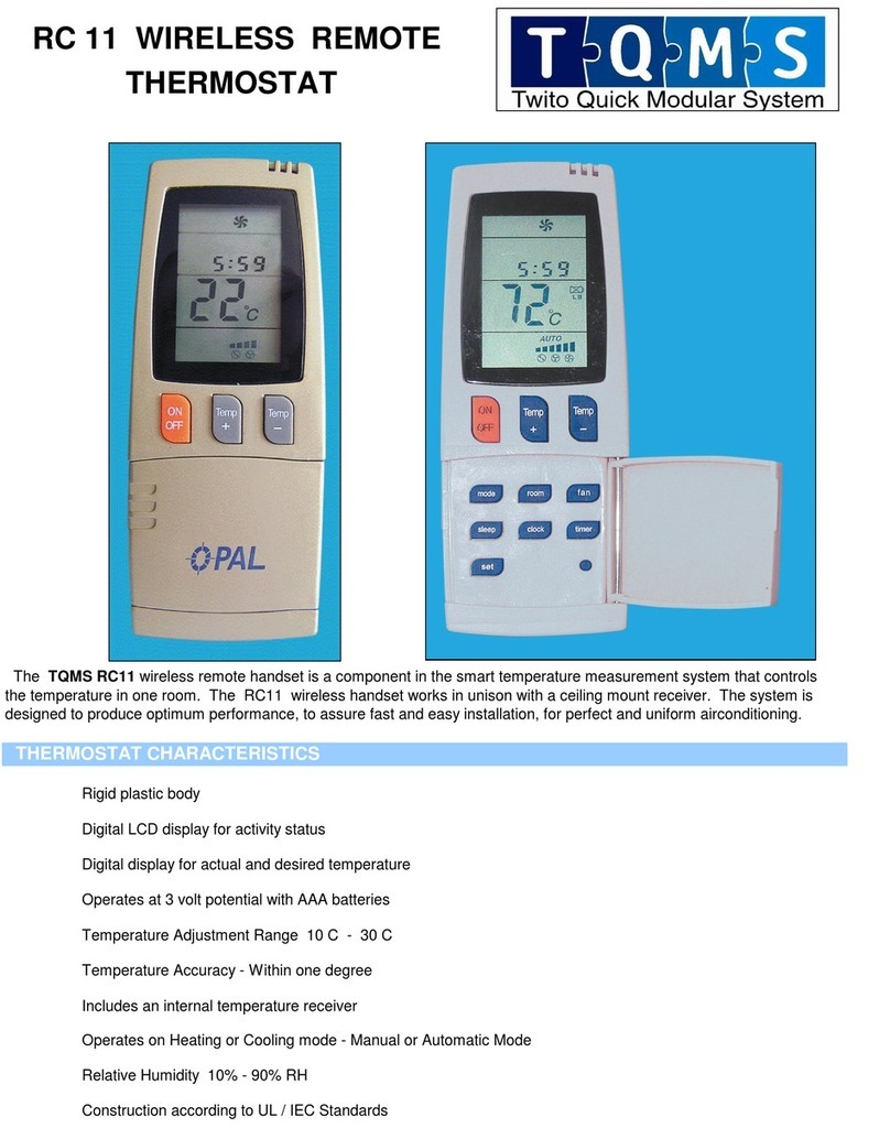 Twitoplast TQMS RC11 manual