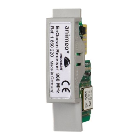EnOcean Receiver 868 MHz quick start guide EnOcean Receiver 868 MHz quick start guide