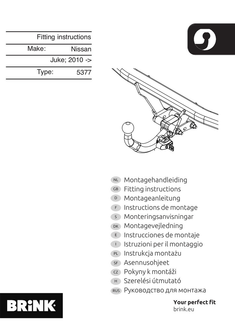 Brink 5377 Fitting instructions
