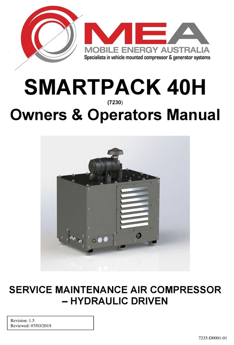 Mea SMARTPACK 40H Owner's/operator's manual Mea SMARTPACK 40H Owner's/operator's manual