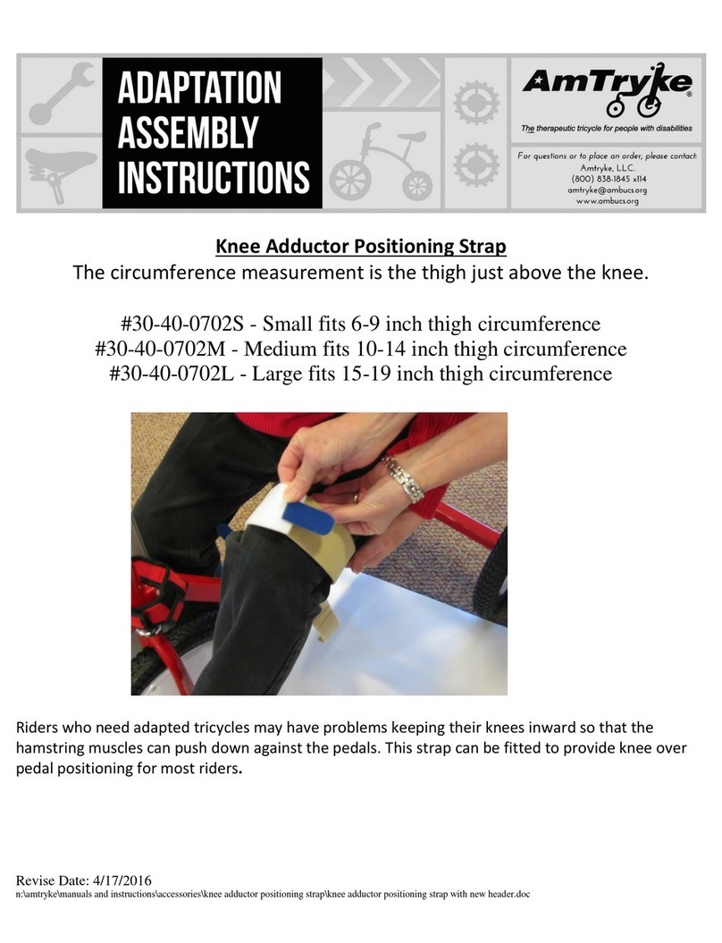 AmTryke 30-40-0702S Adaptation Assembly Instructions