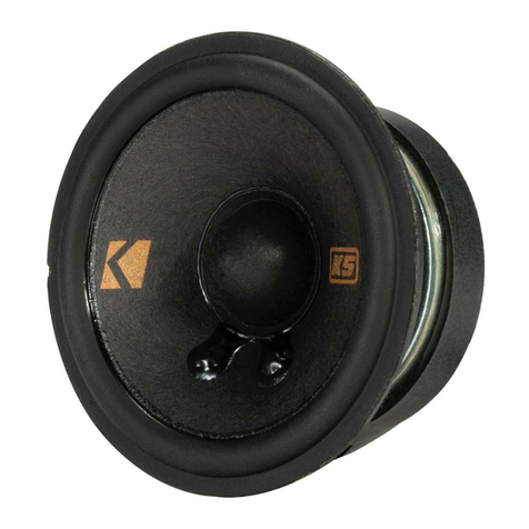 Kicker KS Series User manual