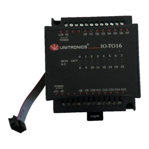 Unitronics IO-TO16 User manual