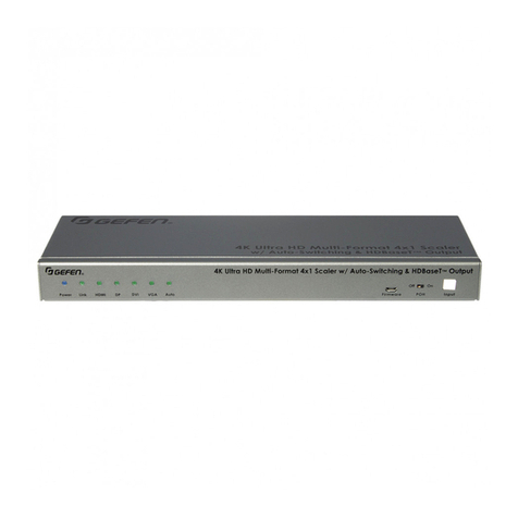 Gefen 4K Ultra HD HDBaseT EXT-4K300A-MF-41-HBTLS User manual