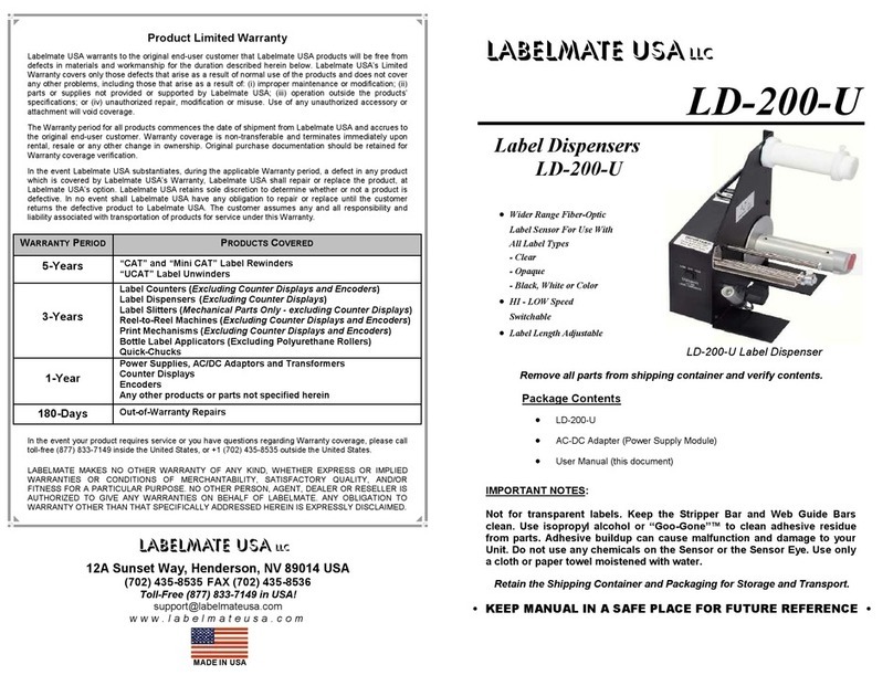 Labelmate LD-200-U manual