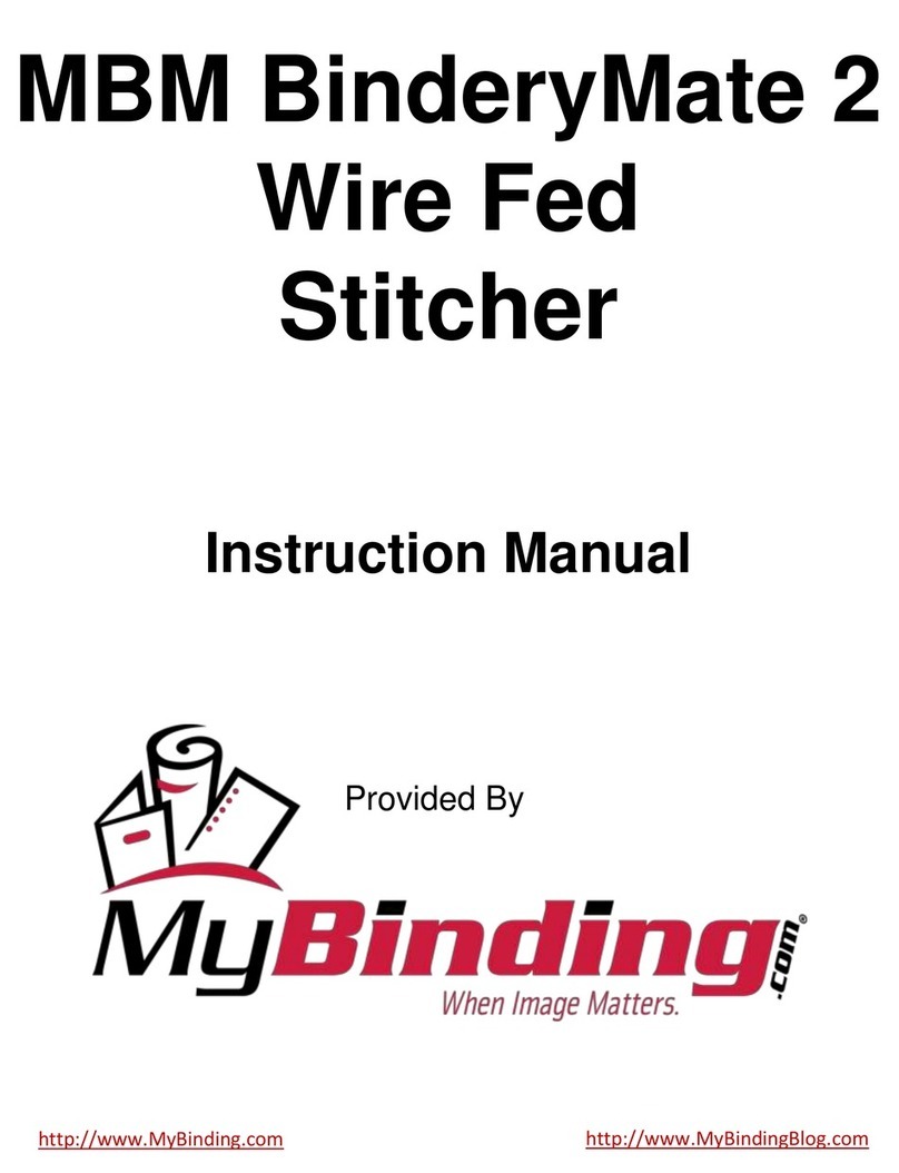 Samuel Strapping Systems ISP BinderyMate 2 305 owner's manual