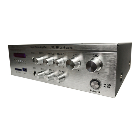 MT-POWER AUDIO MA-100 user manual