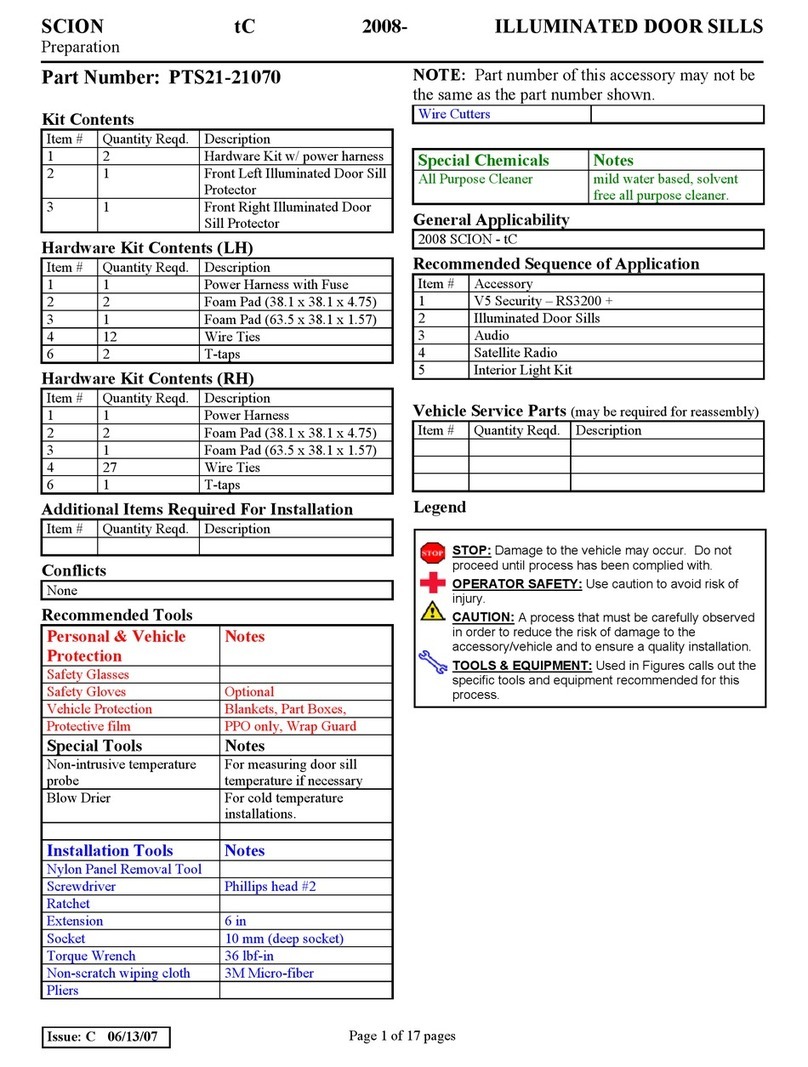 Toyota PTS21-21070 manual