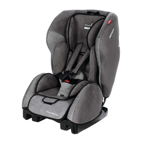 Thomashilfen RECARO Expert plus Reha quick start guide