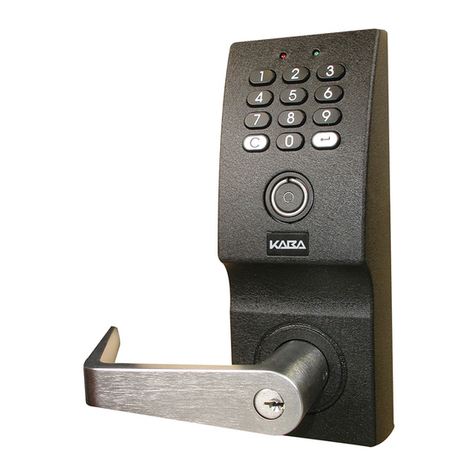 Kaba PowerLever 1550 User manual