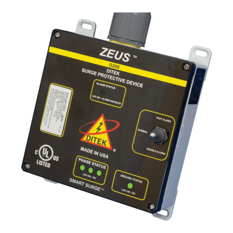 Ditek D200-4803D Configuration guide Ditek D200-4803D Configuration guide