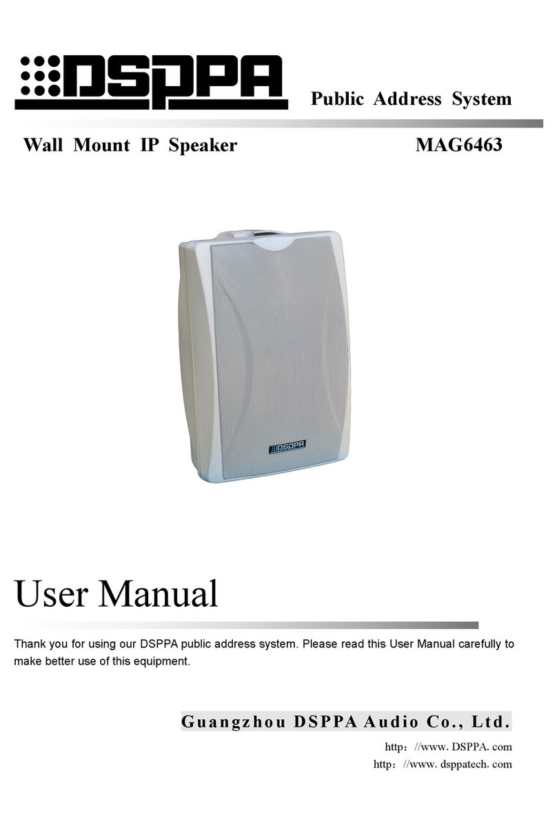 DSPPA MAG6463 User manual