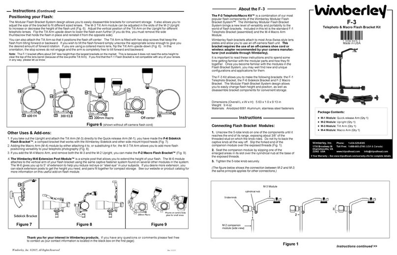 Wimberley F-3 manual