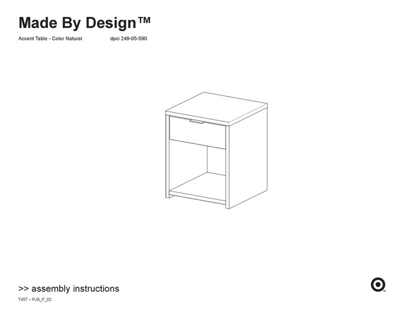 Target SALICE Made By Design 249-05-590 User manual Target SALICE Made By Design 249-05-590 User manual